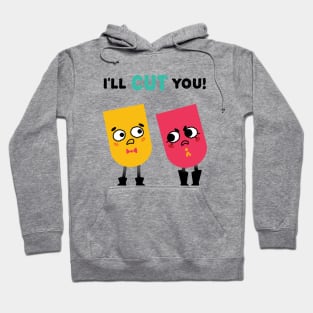 Snipperclips: I'll Cut You! Hoodie